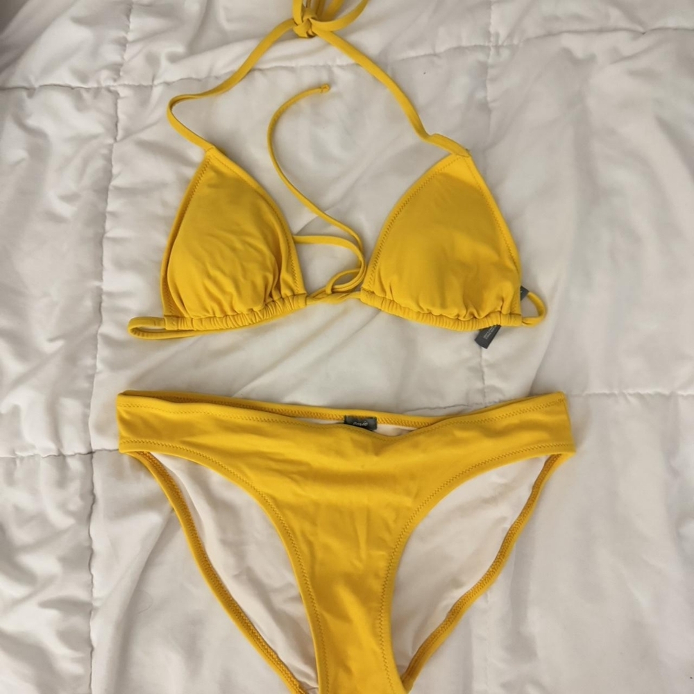 Aerie Yellow Bikini Set